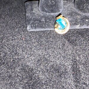 Moon and stars pendant